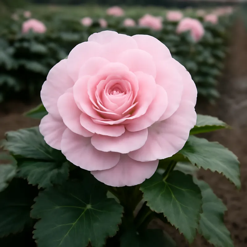 Begonia - roze – afbeelding 4