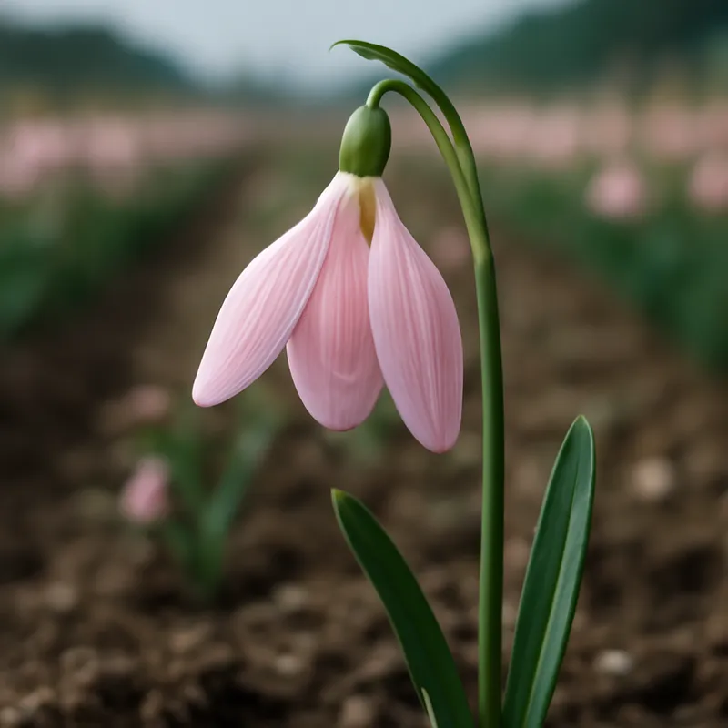 Snøklokke - roze – afbeelding 4