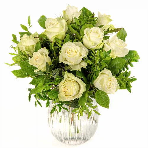 Witte Perfectie Boeket