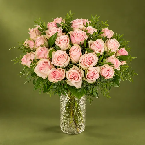 30 Roze Deluxe Boeket